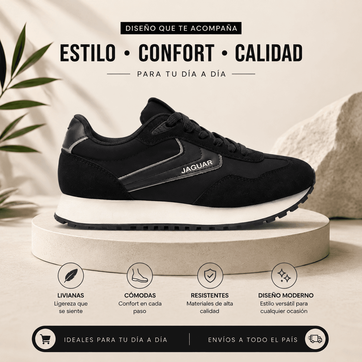 Zapatilla Jaguar 4343